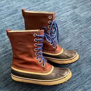 Sorel Winter Lace Up Boots Size 9